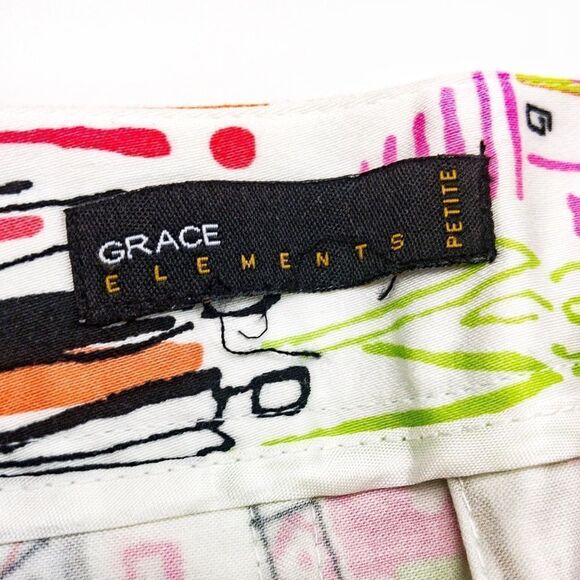 Grace Elements Retro Mod Pleated Skirt Sz 6P - Picture 6 of 11